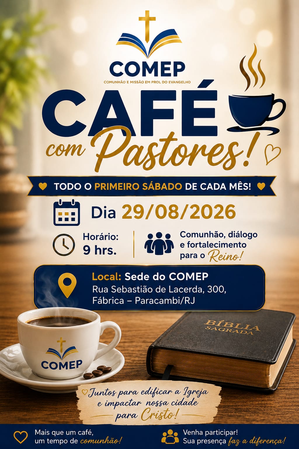 Café com Pastores do COMEP