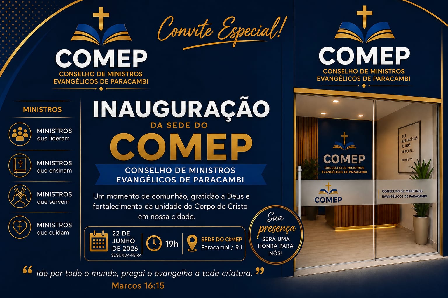 Inauguração da Sede do COMEP